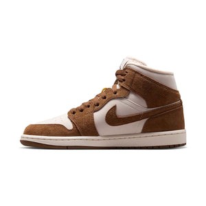 Air Jordan 1 Mid 'Light British Tan' Women's Shoes