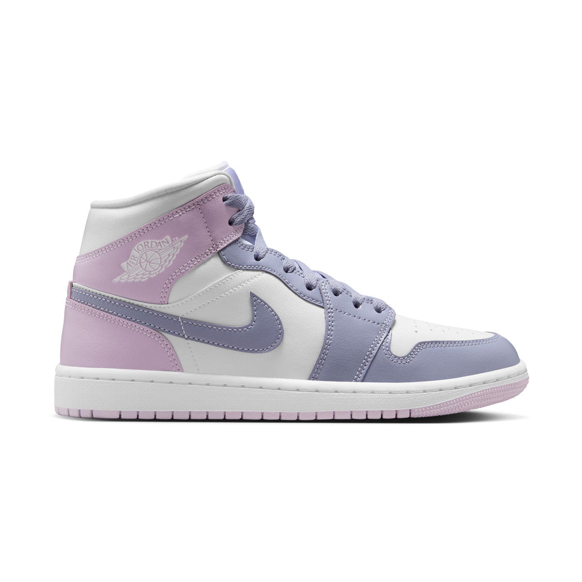 Air Jordan 1 Mid 'Doll Mid Indigo Haze White' Women's Shoes - WOMENS JORDAN
