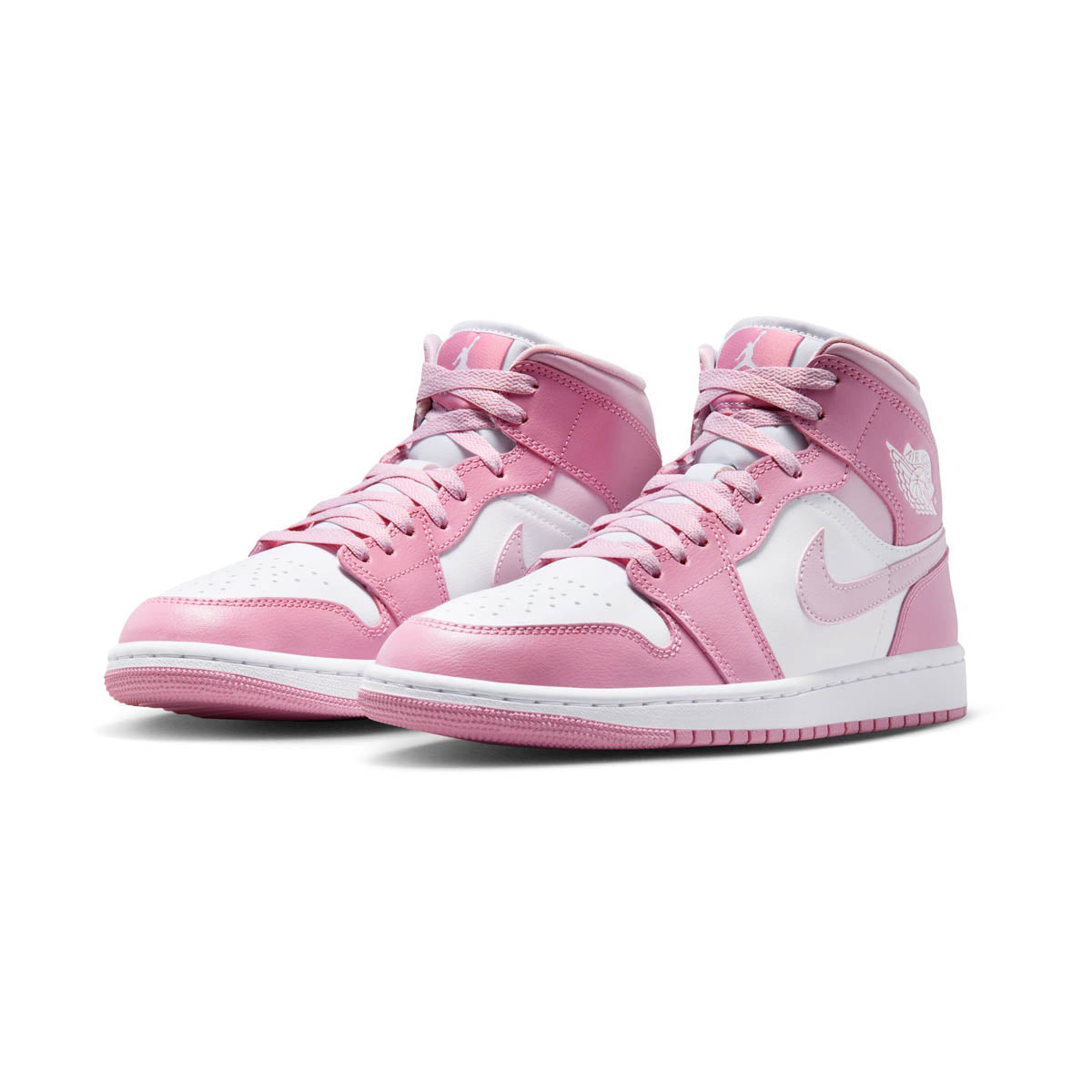 Air Jordan 1 Mid 'Elemental Pink Iced Carmine' Women's Shoes - WOMENS SHOES