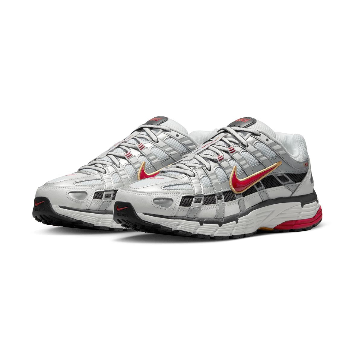 Nike P-6000 &#39;White Gold Red&#39; Women&#39;s Shoes