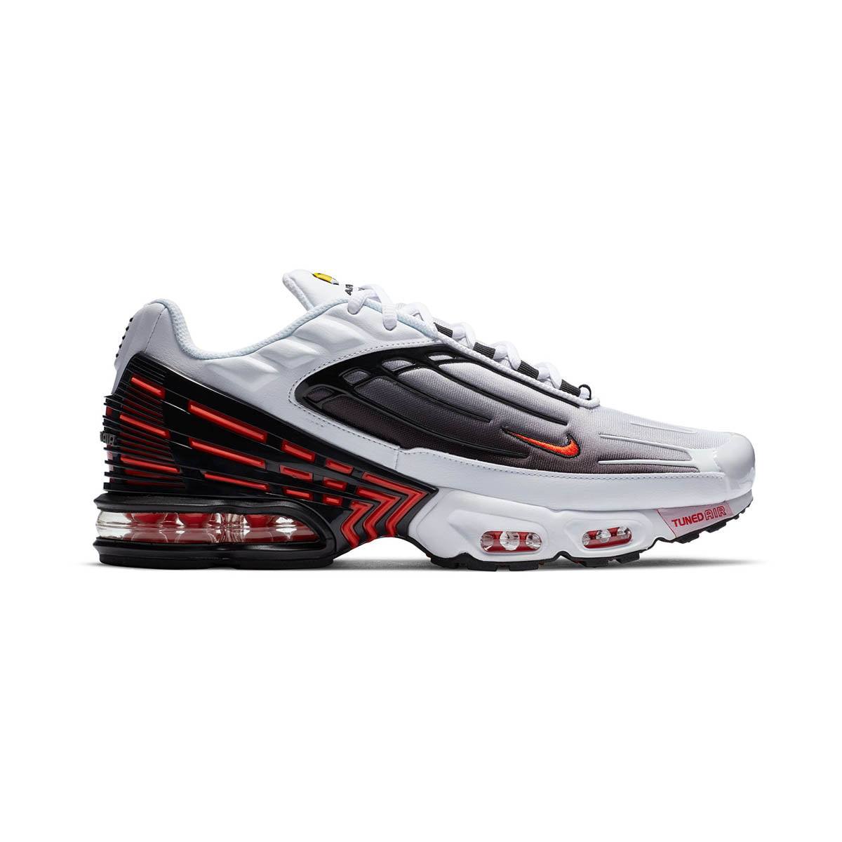 Nike Air Max Plus 3 'White Black Team Orange' Men's Shoes - 