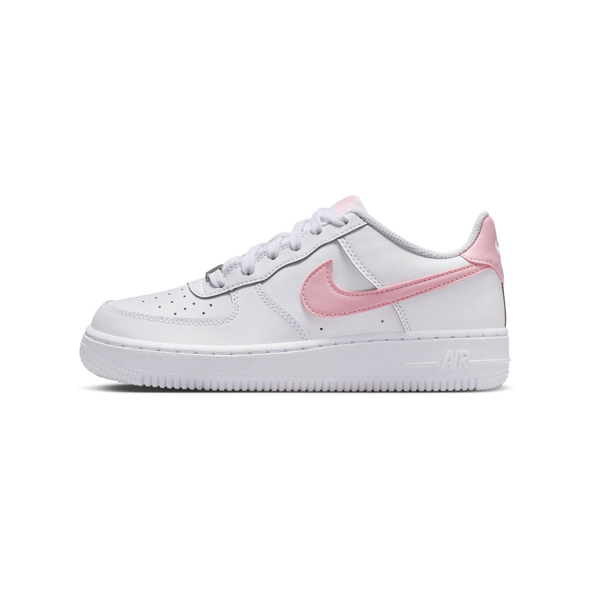 Nike Air Force 1 &#39;White Medium Soft Pink&#39; Big Kids&#39; Shoes