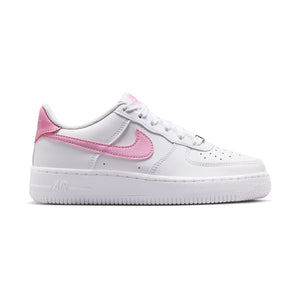 Nike Air Force 1 'White Pink Rise' Big Kids' Shoes