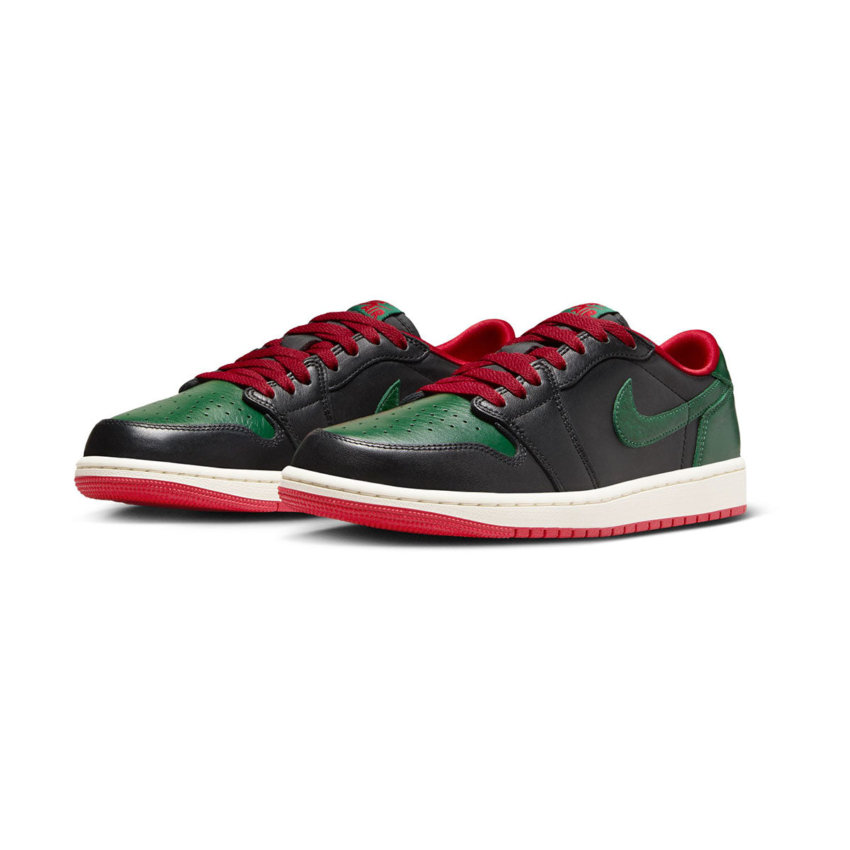 Air Jordan 1 Low OG Black/Gorge Green Women&#39;s Shoes