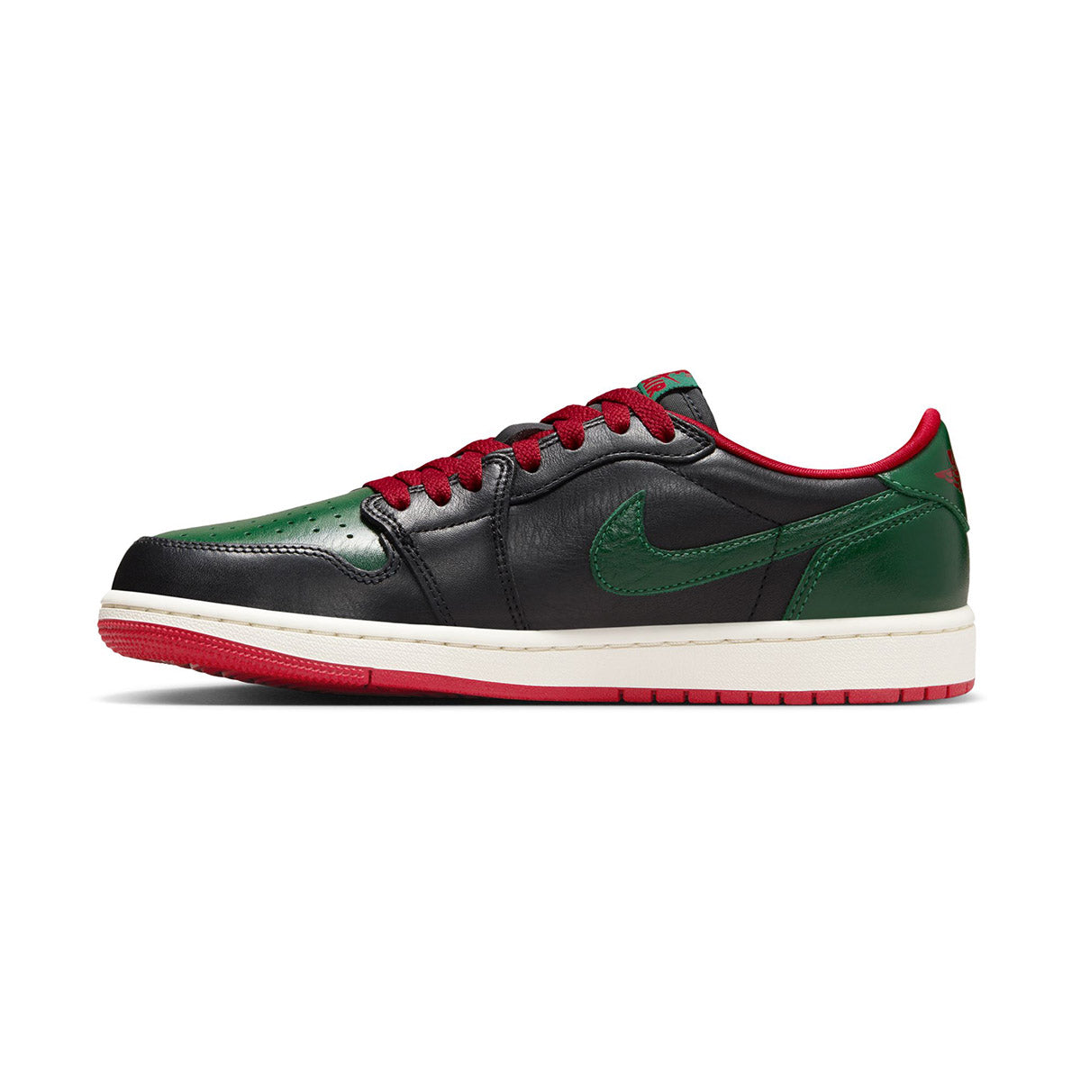 Air Jordan 1 Low OG Black/Gorge Green Women&#39;s Shoes