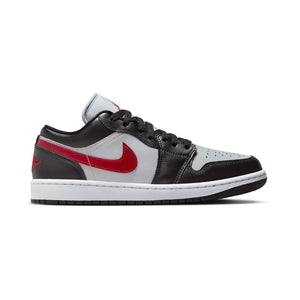 Air Jordan 1 Low 'Wolf Grey Gym Red' Women's Shoes