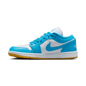 Air Jordan 1 Low 'White Gum Light Brown Dark Powder Blue' Women's Shoes