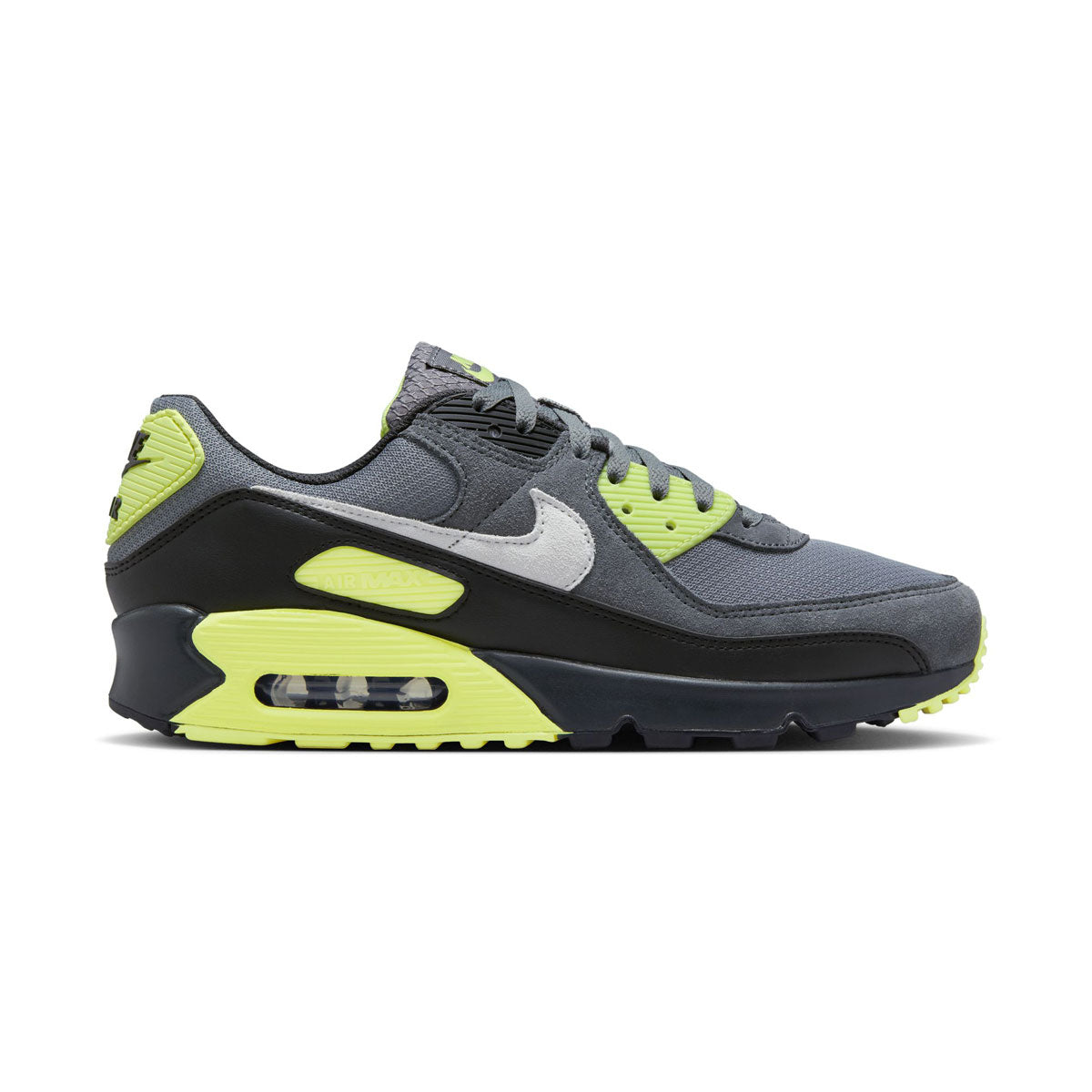 Nike Air Max 90 'Smoke Grey Light Lemon Twist' Men's Shoes - MENS SHOES