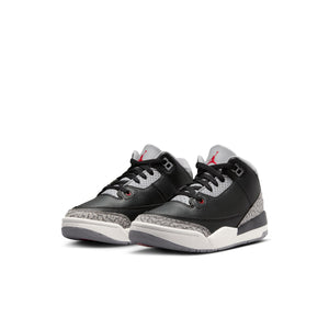 Jordan 3 Retro 'Black Cement' Little Kids' Shoes