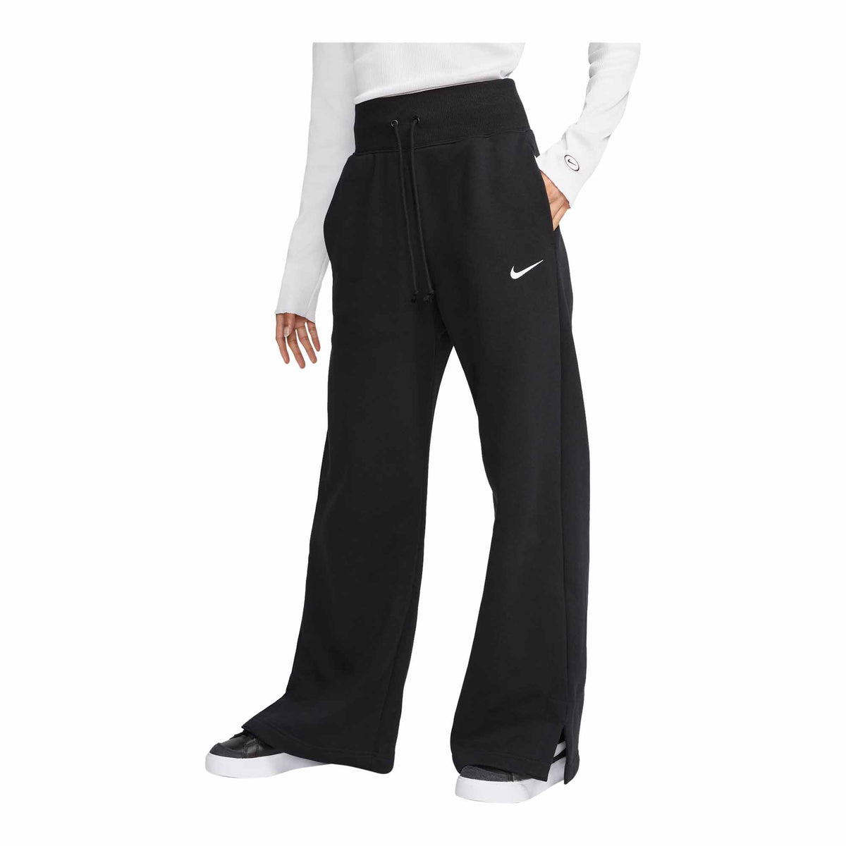 Nike Sportswear Phoenix Fleece Women&#39;s High-Waisted Wide-Leg Sweatpants