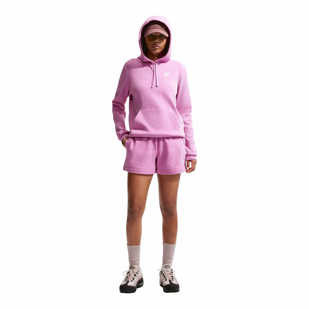 Nike Sportswear Club Fleece Women's Mid-Rise Shorts - 