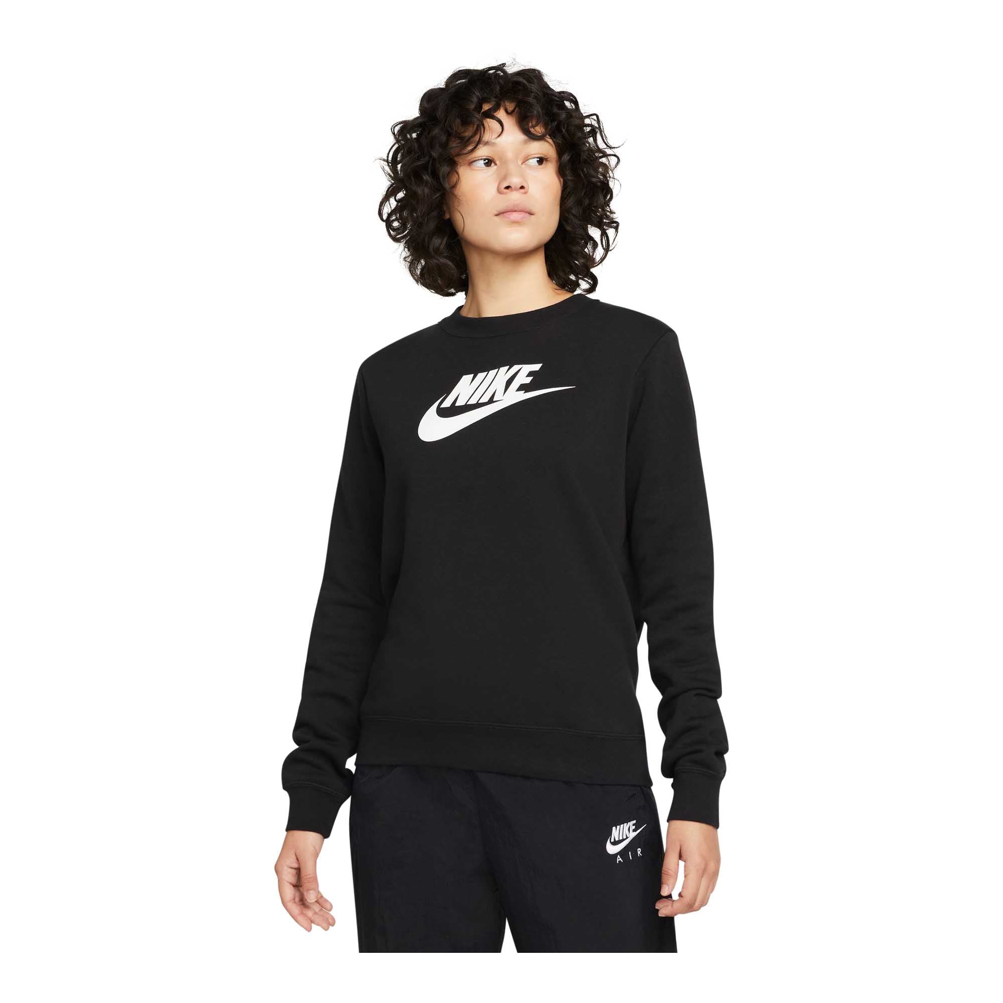 Nike Sportswear Club Fleece Women's Logo Crew-Neck Sweatshirt - Nike Tech fleece Pants - Jordan Sweatpants