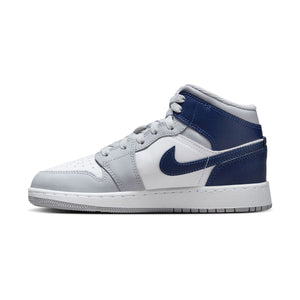 Air Jordan 1 Mid 'Midnight Navy' Big Kids' Shoes