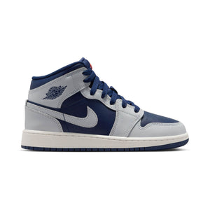 Air Jordan 1 Mid 'Blue Void' Big Kids' Shoes