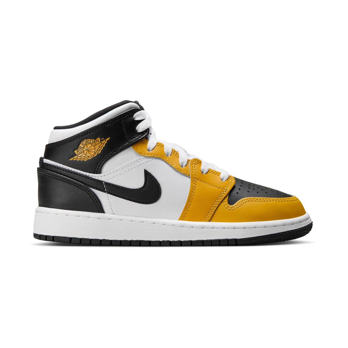 Air Jordan 1 Mid Big Kids' Shoes - 