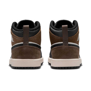 Jordan 1 Mid 'Black Palomino' Little Kids' Shoes