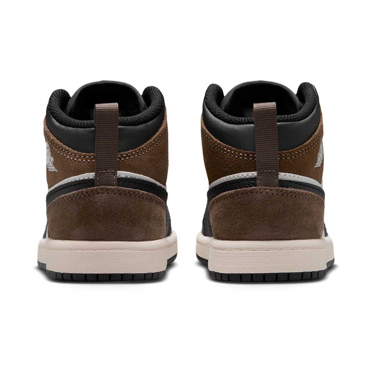 Jordan 1 Mid 'Black Palomino' Little Kids' Shoes - 