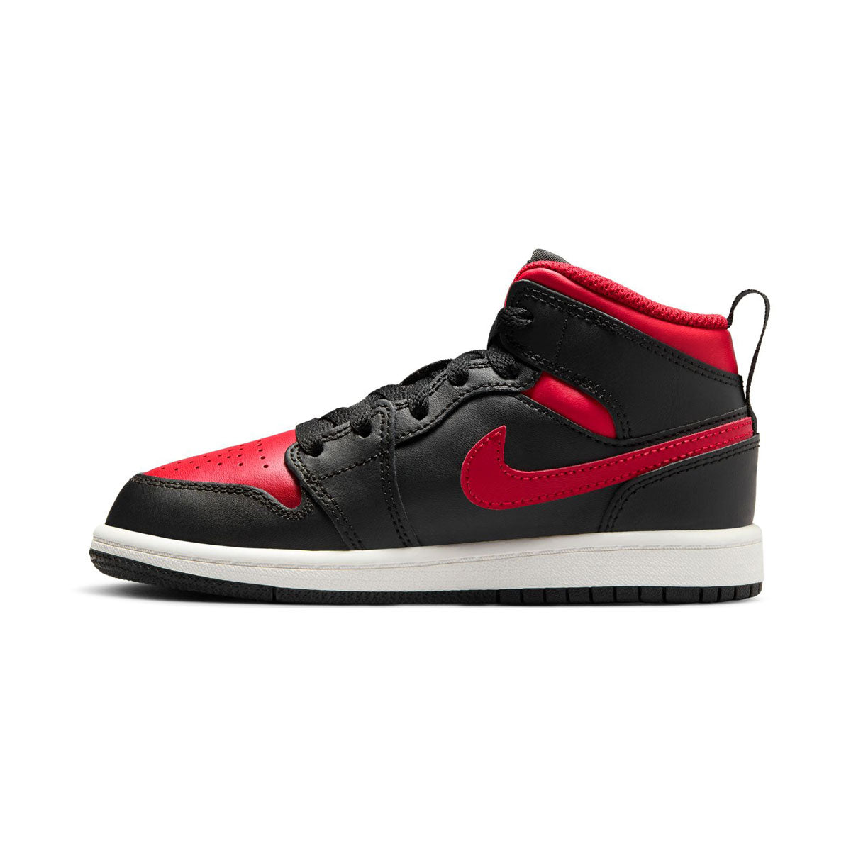 Jordan 1 Mid &#39;Bred Twist&#39; Little Kids&#39; Shoes