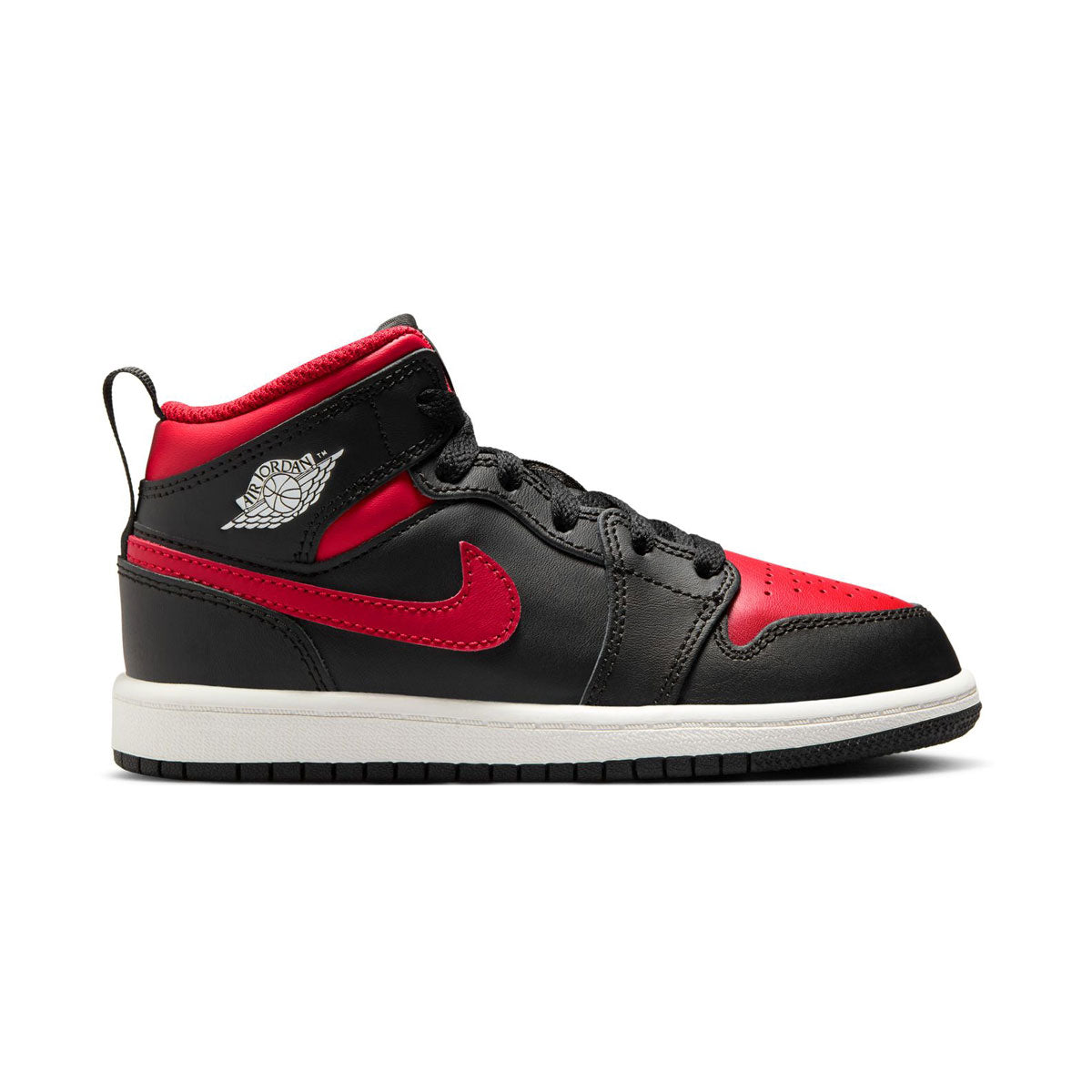 Jordan 1 Mid 'Bred Twist' Little Kids' Shoes - Kids Jordans Shoes