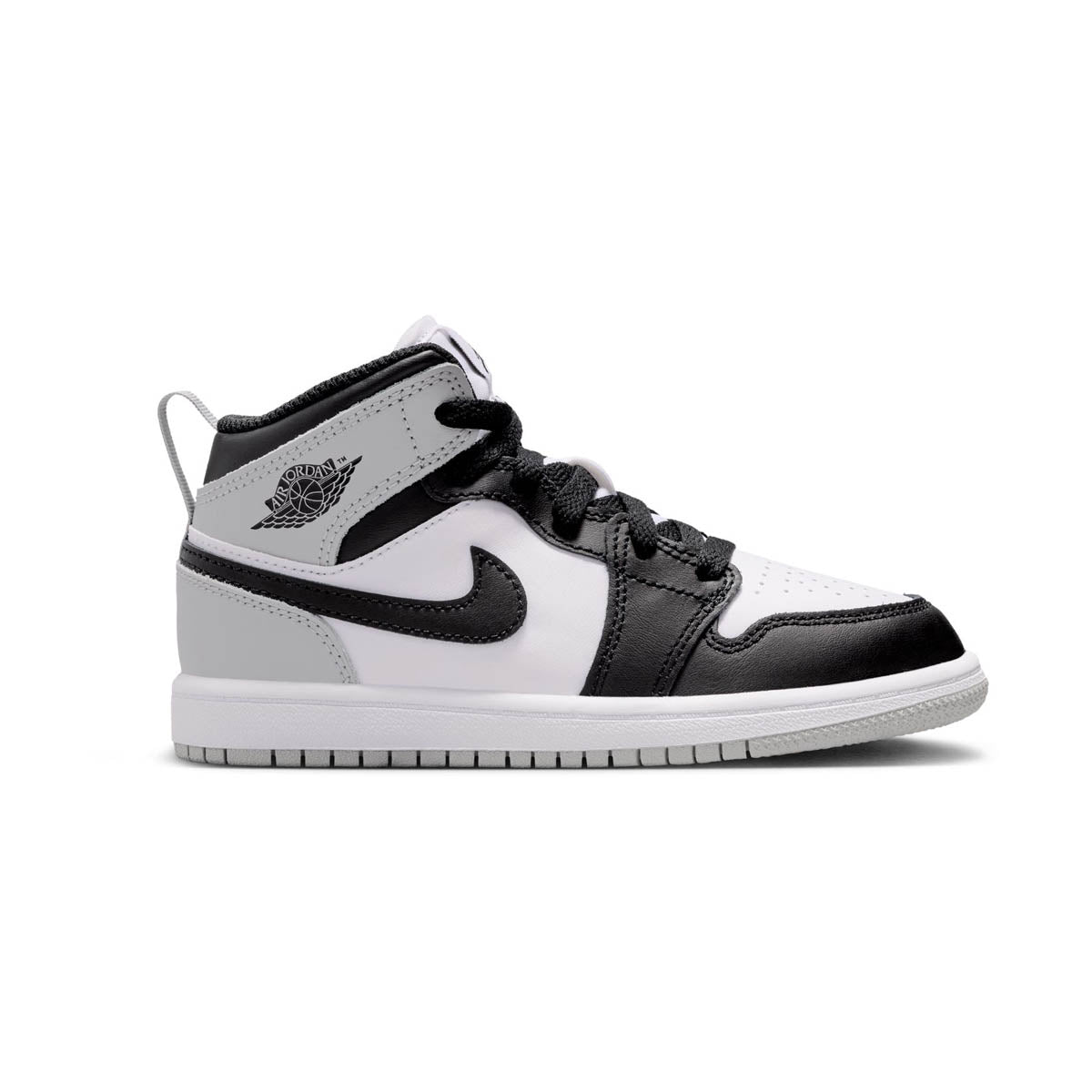 Jordan 1 Mid &#39;Barons&#39; Little Kids&#39; Shoes
