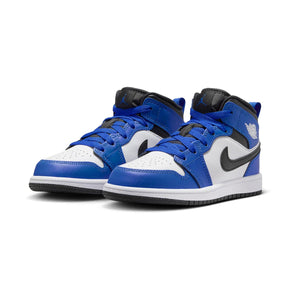 Jordan 1 Mid 'Game Royal' Little Kids' Shoes