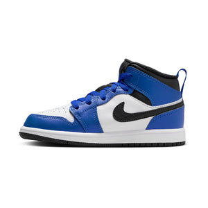 Jordan 1 Mid 'Game Royal' Little Kids' Shoes