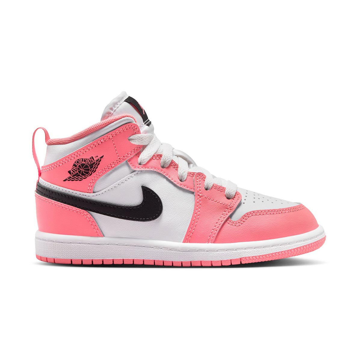 Jordan 1 Mid 'Pink Gaze' Little Kids' Shoes - Kids Jordans Shoes