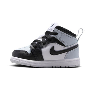 Jordan 1 Mid 'Black Aura Squadron Blue' Baby/Toddler Shoes