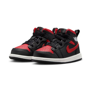 Jordan 1 Mid 'Bred Twist' Baby/Toddler Shoes