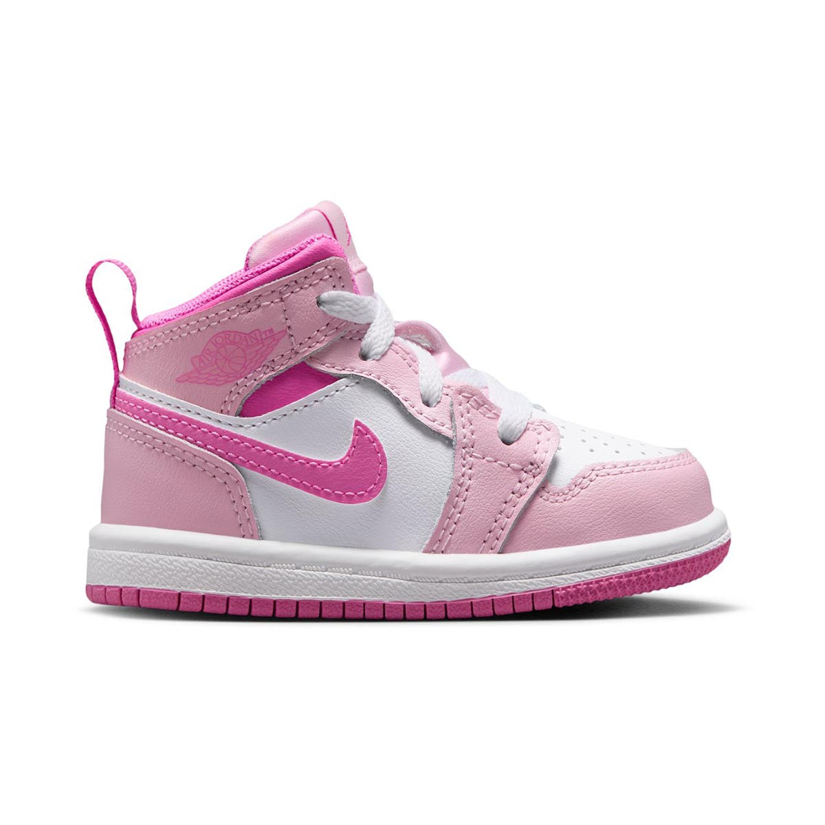 Jordan 1 Mid 'Pink Foam' Baby/Toddler Shoes - 