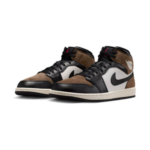 Air Jordan 1 Mid 'Black Palomino' Men's Shoes