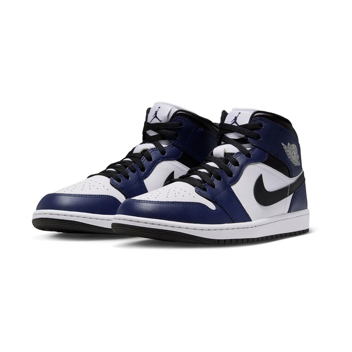 Air Jordan 1 Mid 'White College Navy' Men's Shoes - 