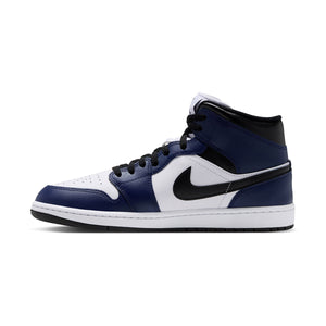 Air Jordan 1 Mid 'White College Navy' Men's Shoes