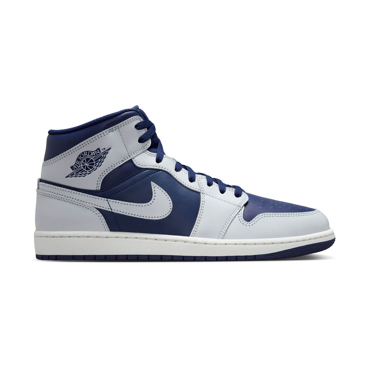 Shop Air Jordan 1 Mid 'Blue Void' Men's Shoes