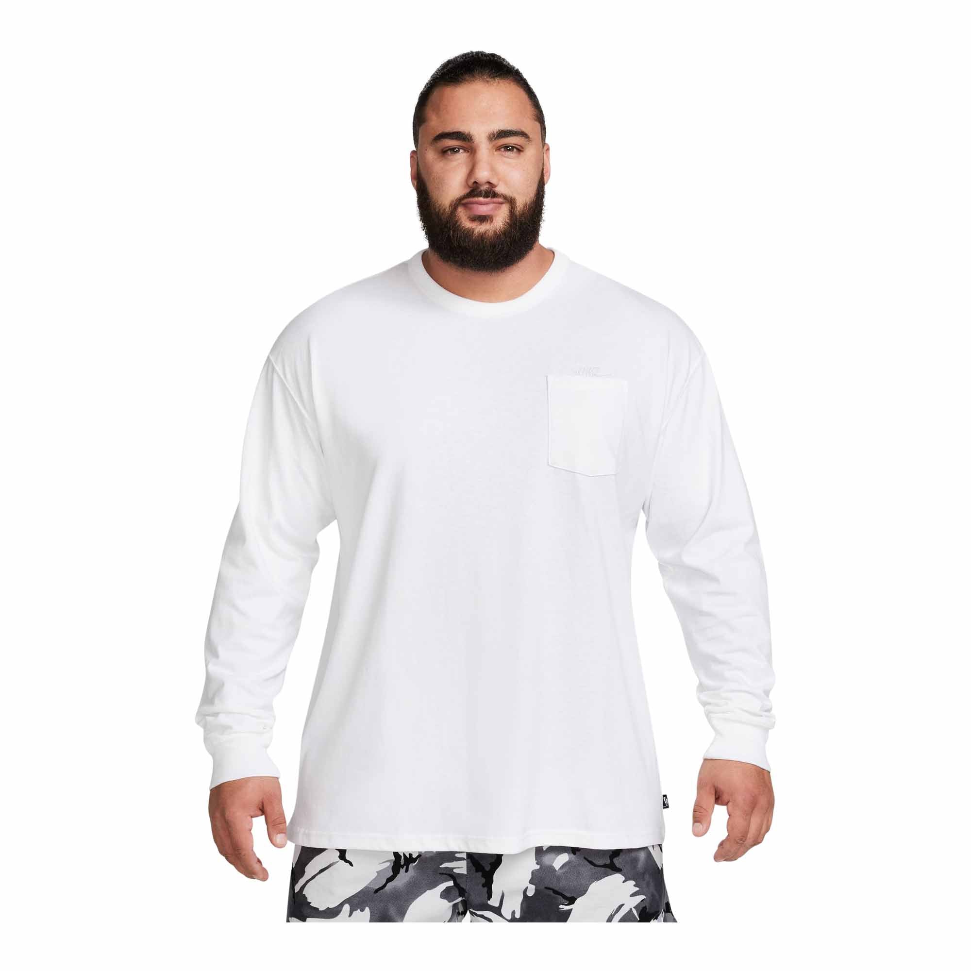 Nike Sportswear Premium Essentials Men's Long-Sleeve Pocket T-Shirt - T-Shirts