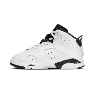 Jordan 6 Retro White/Black Little Kids' Shoes