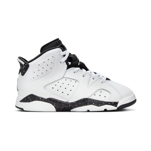Jordan 6 Retro White/Black Little Kids' Shoes