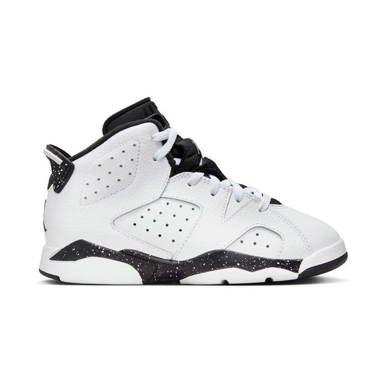 Jordan 6 Retro White/Black Little Kids' Shoes