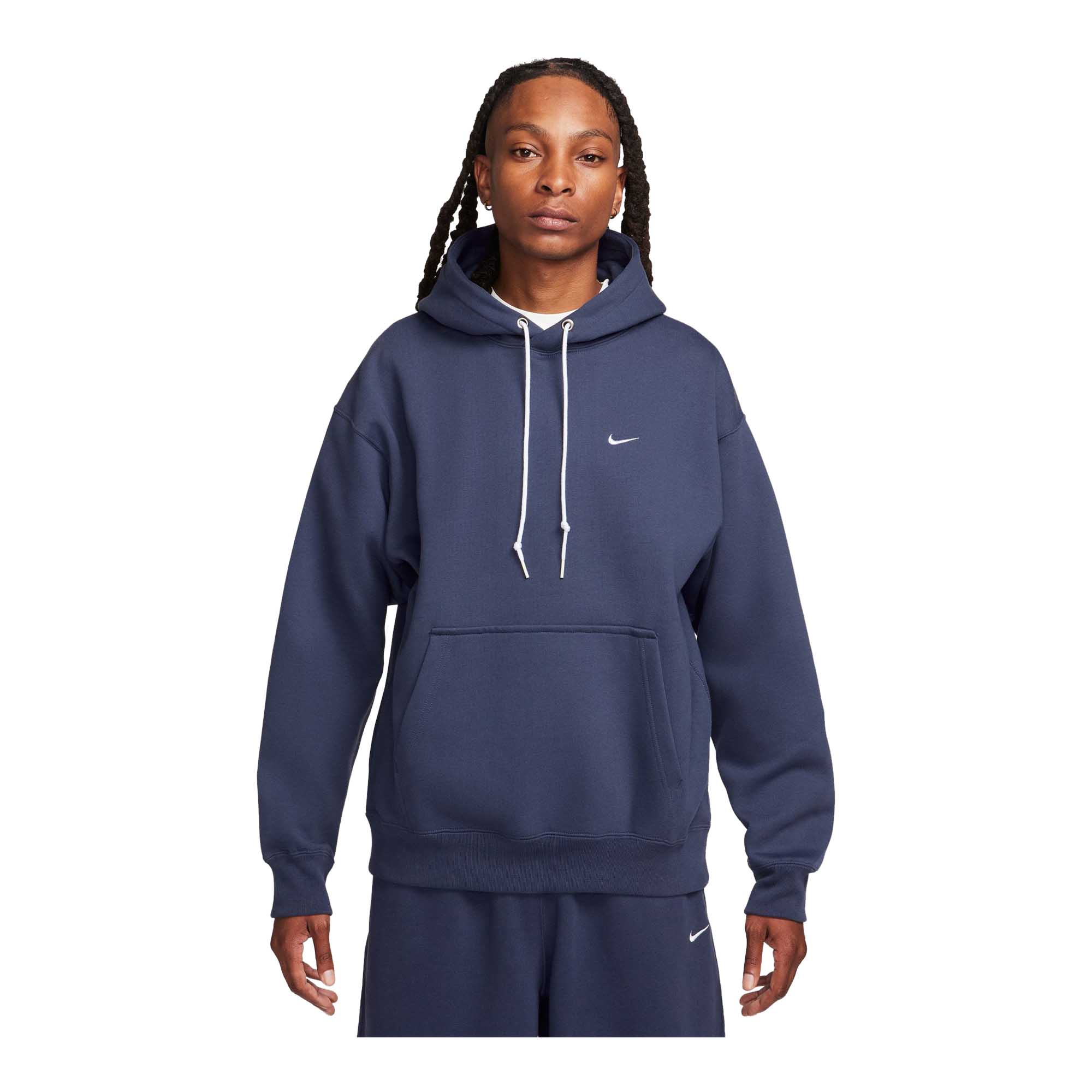 Nike Solo Swoosh Men's Fleece Pullover Hoodie - Jackets and Outerwear