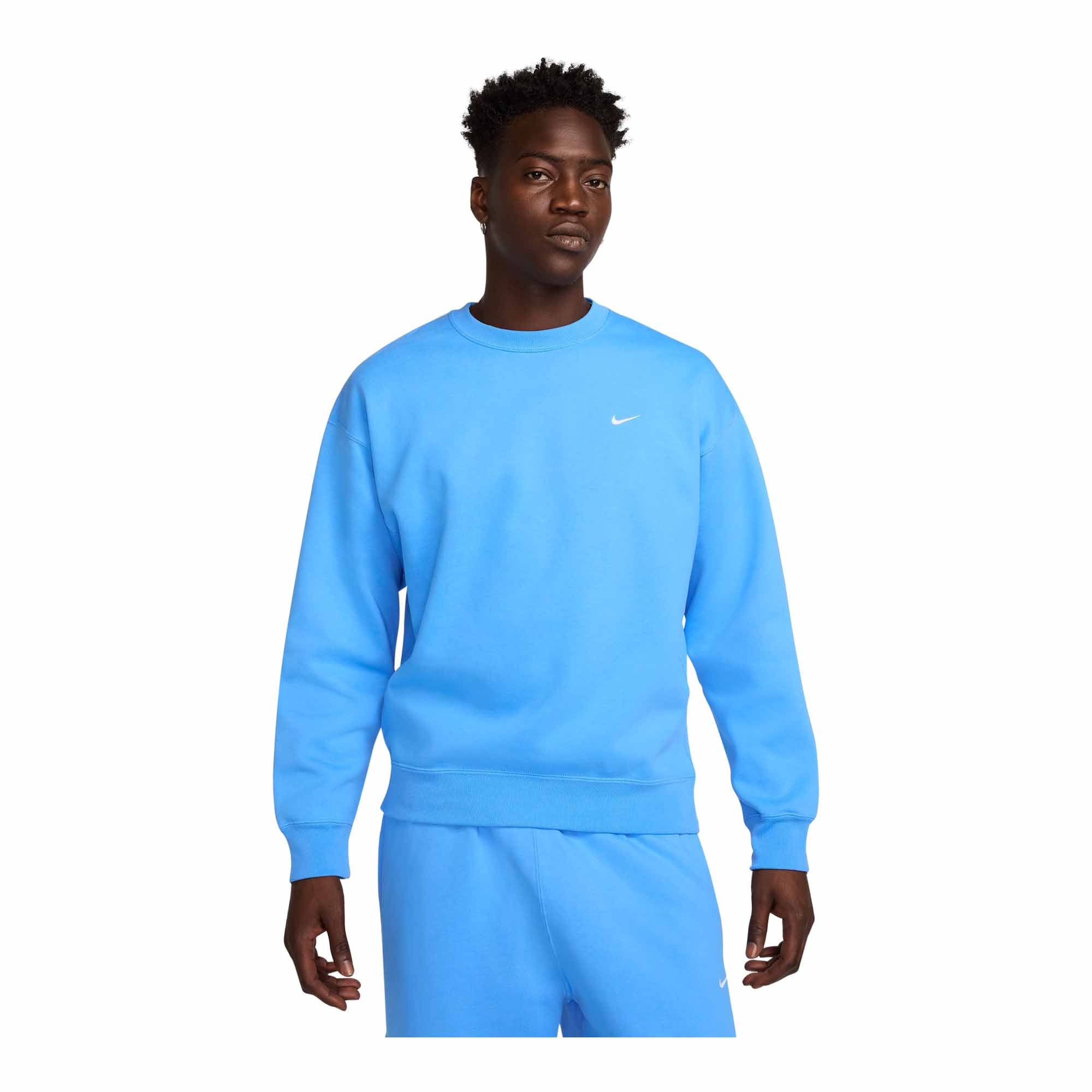 Nike Solo Swoosh Men's Fleece Crew - NIKE