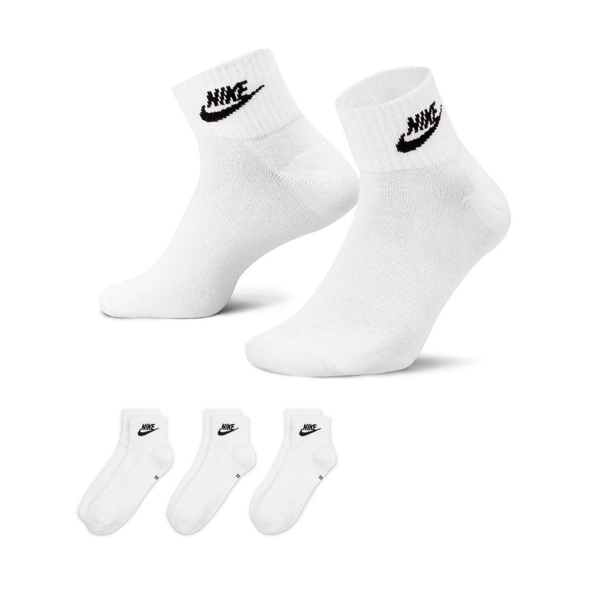 Nike Everyday Essential Ankle Socks (3 Pairs) - WOMENS SOCKS