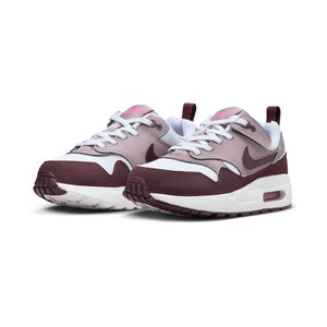 Nike Air Max 1 EasyOn 'Light Violet Burgundy Crush' Little Kids' Shoes