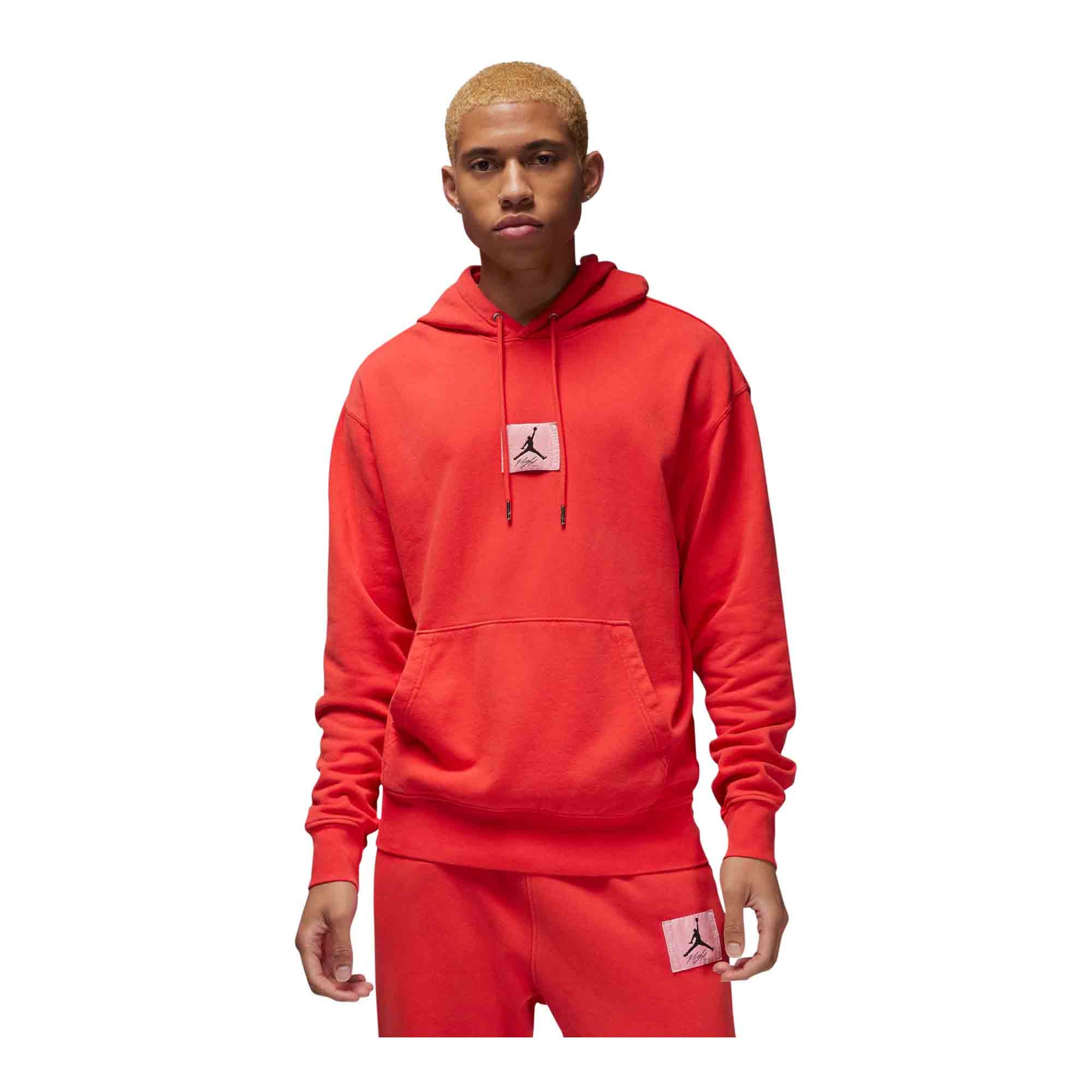 Jordan Flight Fleece Men's Washed Pullover Hoodie - Jackets and Outerwear