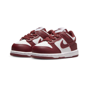 Nike Dunk Low 'White Gym Red Redwood' Baby/Toddler Shoes