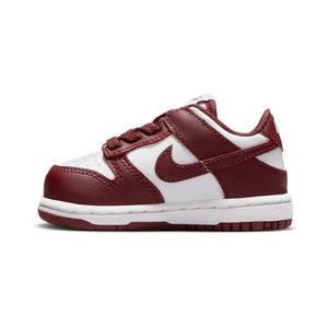 Nike Dunk Low 'White Gym Red Redwood' Baby/Toddler Shoes