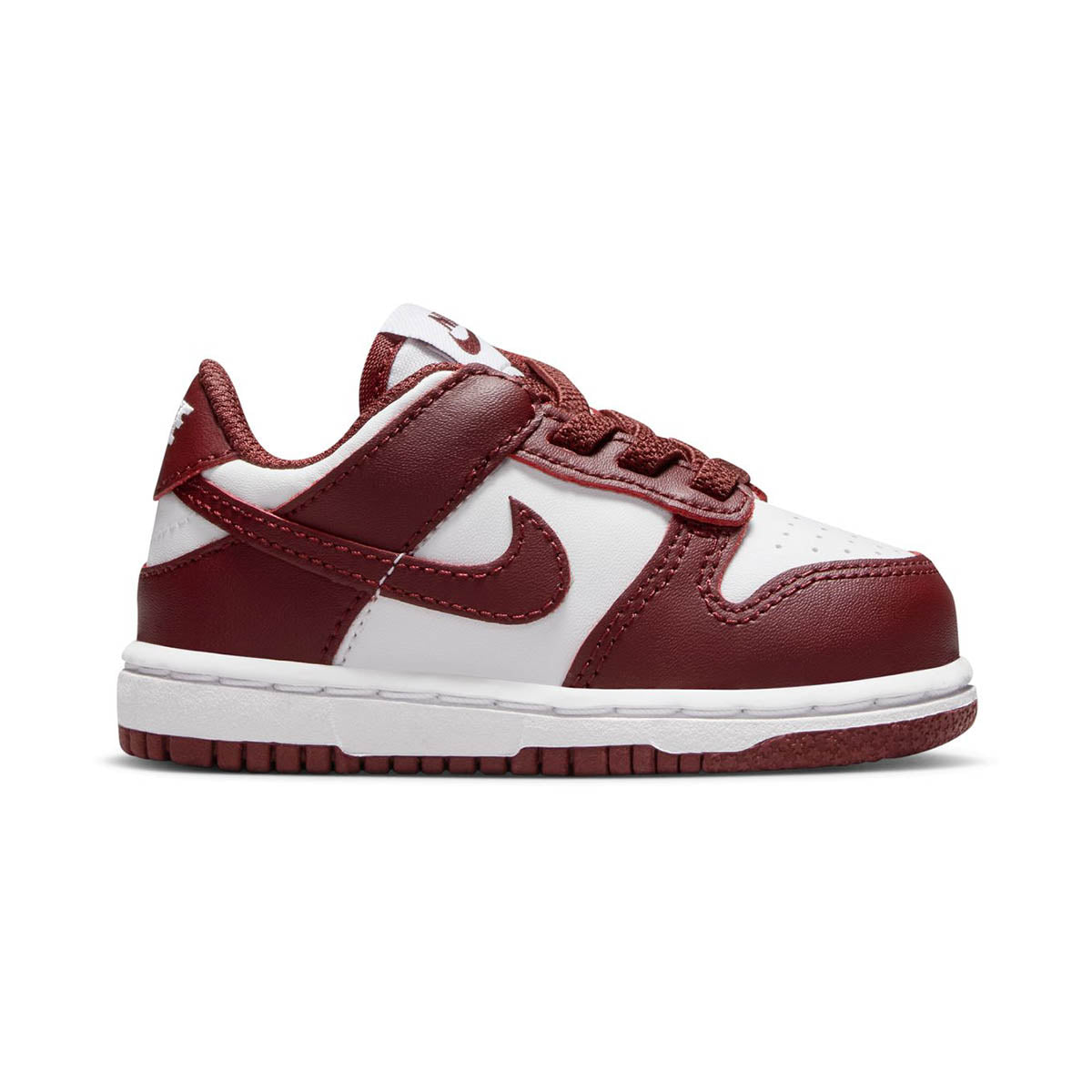 Nike Dunk Low 'White Gym Red Redwood' Baby/Toddler Shoes - NIKE