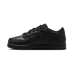 Nike Dunk Low 'Triple Black' Little Kids' Shoes