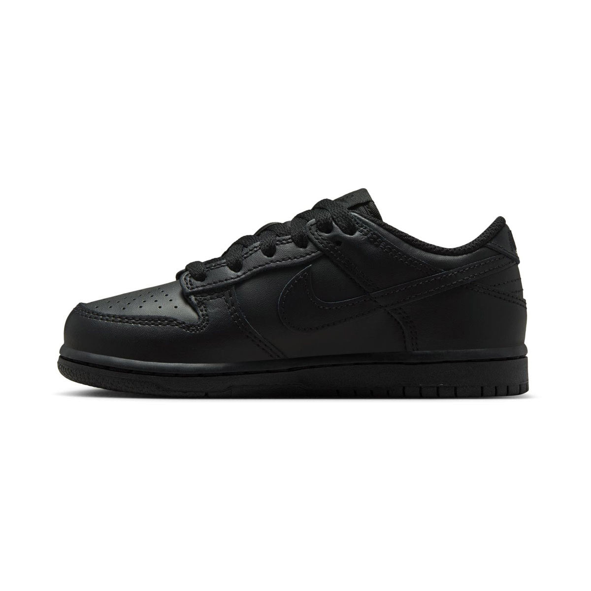 Nike Dunk Low &#39;Triple Black&#39; Little Kids&#39; Shoes