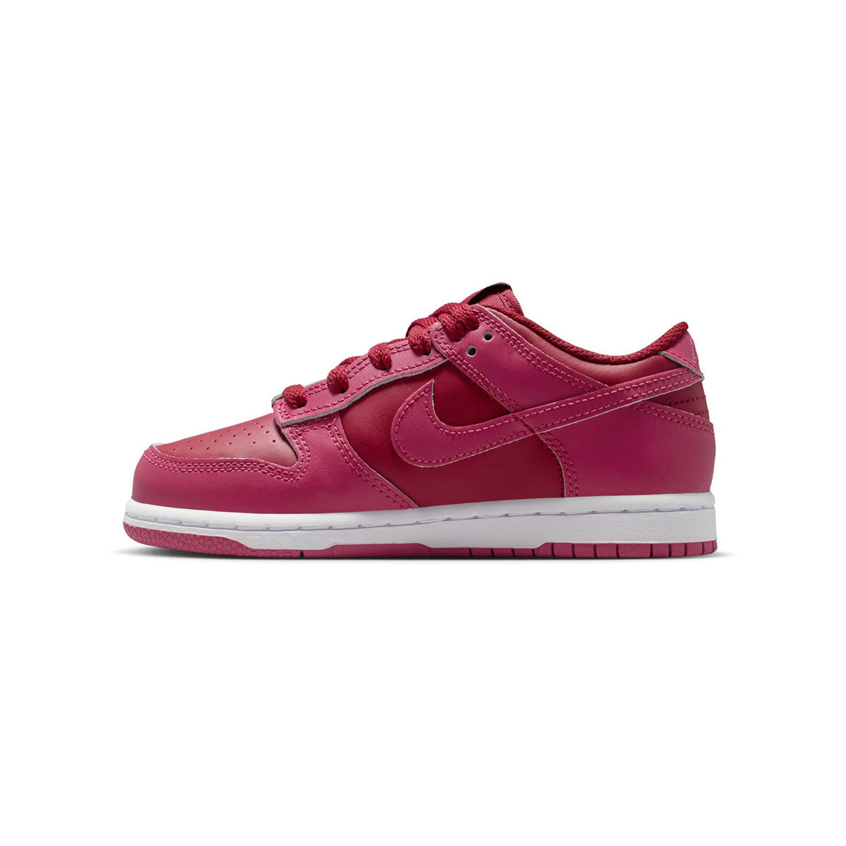 Nike Dunk Low 'Team Red Sweet Beet' Little Kids' Shoes - DUNKS