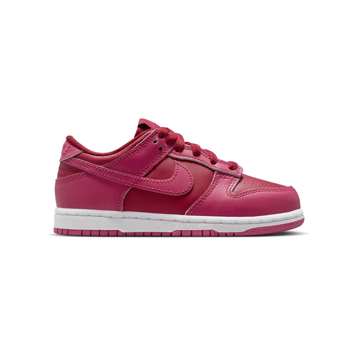 Nike Dunk Low 'Team Red Sweet Beet' Little Kids' Shoes - DUNKS